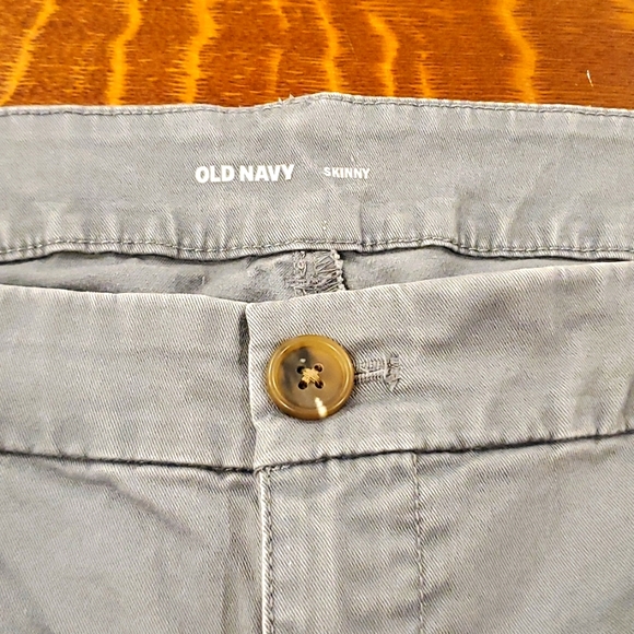 Gray Old Navy Skinny Chinos - Picture 3 of 5